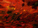 Cuadro decorativo Amor otoñal (1 pieza) - personas en ambiente de bosque naranja 47545 additionalThumb 3