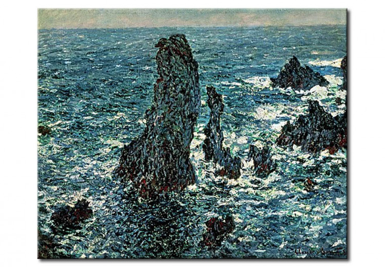 Reproducción de cuadro Las rocas en Belle Ile 51045