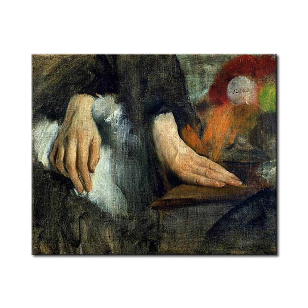 Schilderij  Edgar Degas: Study Of Hands