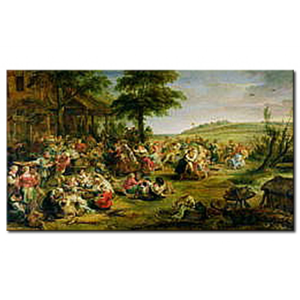 Schilderij  Peter Paul Rubens: The Kermesse