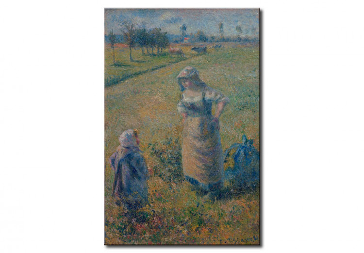 Reprodukcja obrazu Wieśniaczka z dzieckiem na polu w Pontoise 53645