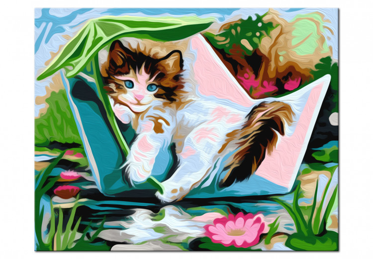 Paint by Number Kit Lying Cat 107155 additionalImage 5