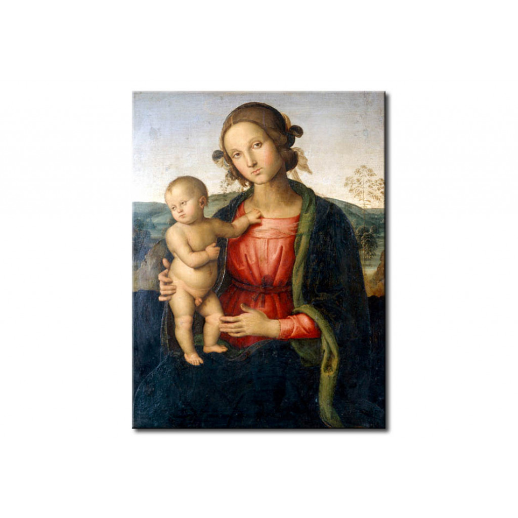 Reprodução Do Quadro Famoso Mary With Child
