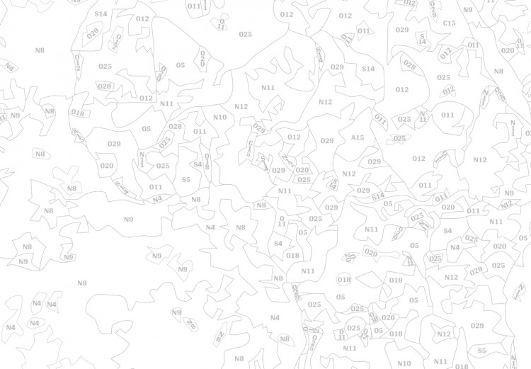 Obraz do malowania po numerach Brązowa mapa świata 116755 additionalImage 4