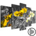 Obraz Żółte maki (5-częściowy) szeroki 123055 additionalThumb 6