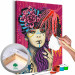Paint by Number Kit Circuit Girl 132055