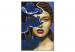 Wandbild zum Malen nach Zahlen Elegant Blue 135255 additionalThumb 5