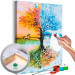 Cuadro para pintar por números Four-Seasons Tree 137455