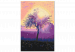Obraz do malowania po numerach Kremowy poranek - fioletowe niebo na tle wschodu słońca 145155 additionalThumb 6