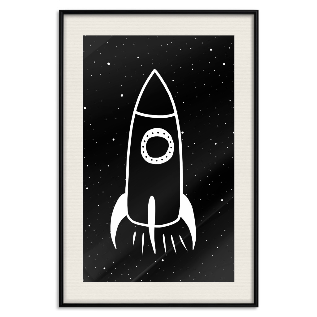 Muur Posters Speeding Rocket [Poster]