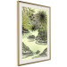 Poster Tropical Lake - Watercolor Landscape in Shades of Green 150055 additionalThumb 9