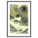 Poster Tropical Lake - Watercolor Landscape in Shades of Green 150055 additionalThumb 19