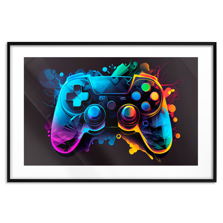 Poster Colorful Controller - A Multi-Colored Design for the Player’s Room 150655 additionalImage 23