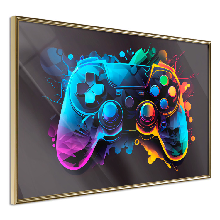 Poster Colorful Controller - A Multi-Colored Design for the Player’s Room 150655 additionalImage 13