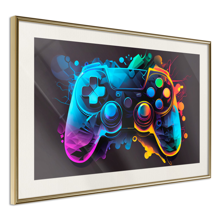 Poster Colorful Controller - A Multi-Colored Design for the Player’s Room 150655 additionalImage 10