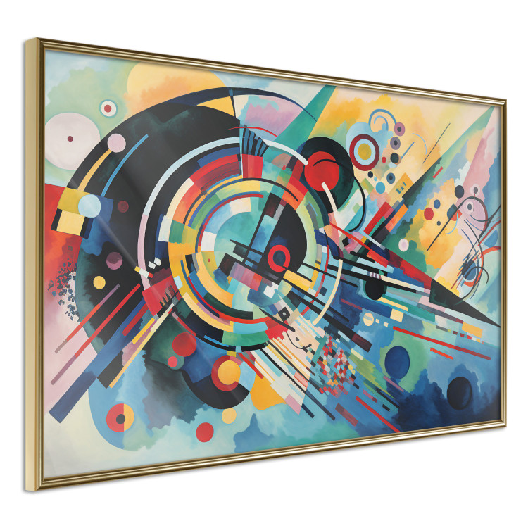 Poster A Burst of Color - Abstraction Inspired by Kandinsky’s Style 151155 additionalImage 5