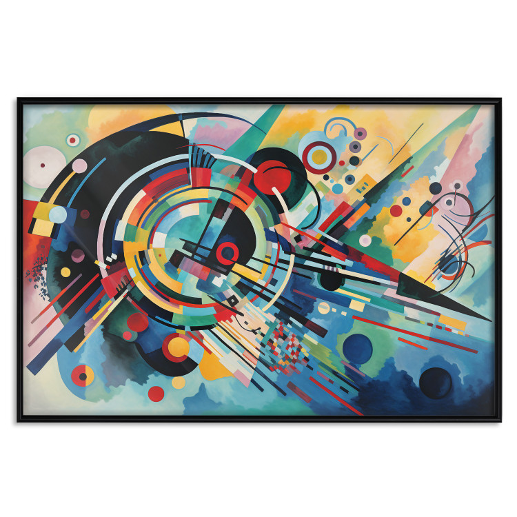 Poster A Burst of Color - Abstraction Inspired by Kandinsky’s Style 151155 additionalImage 23