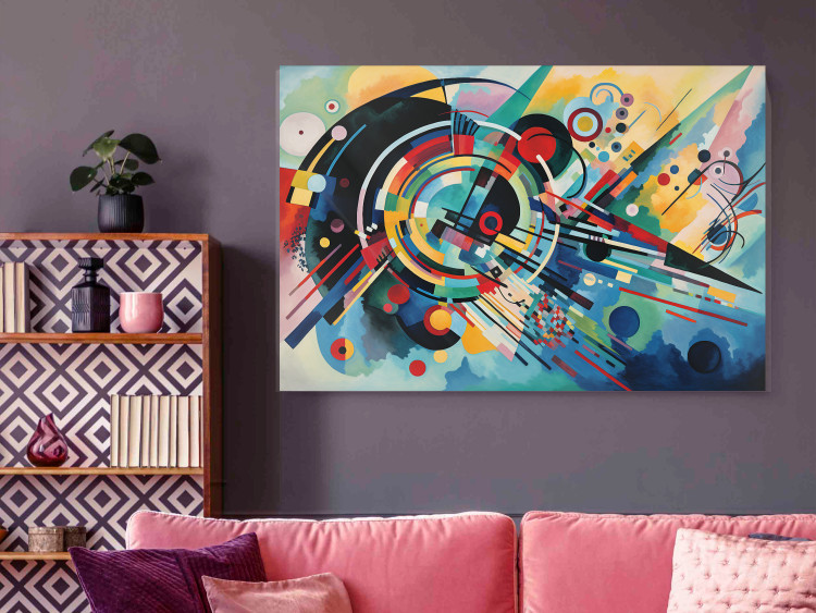 Poster A Burst of Color - Abstraction Inspired by Kandinsky’s Style 151155 additionalImage 10
