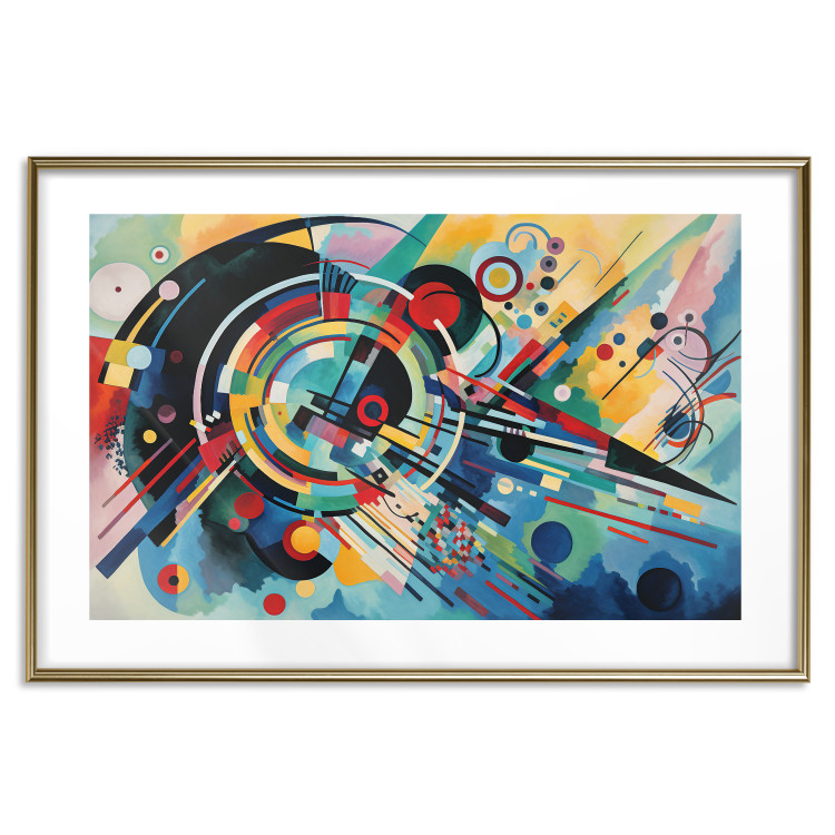 Poster A Burst of Color - Abstraction Inspired by Kandinsky’s Style 151155 additionalImage 27