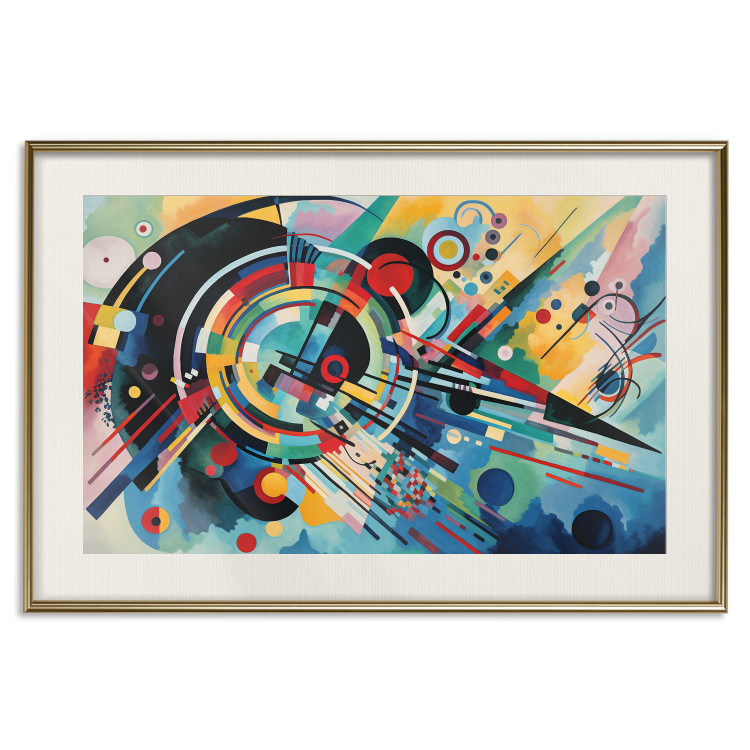 Poster A Burst of Color - Abstraction Inspired by Kandinsky’s Style 151155 additionalImage 26