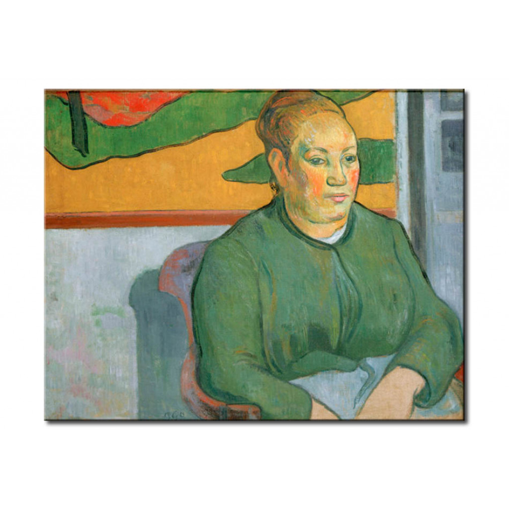 Schilderij  Paul Gauguin: Portrait Of Madame Roulin