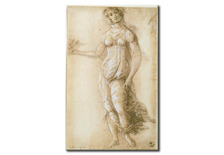 Cópia impressa do quadro Female allegorical figure 51955