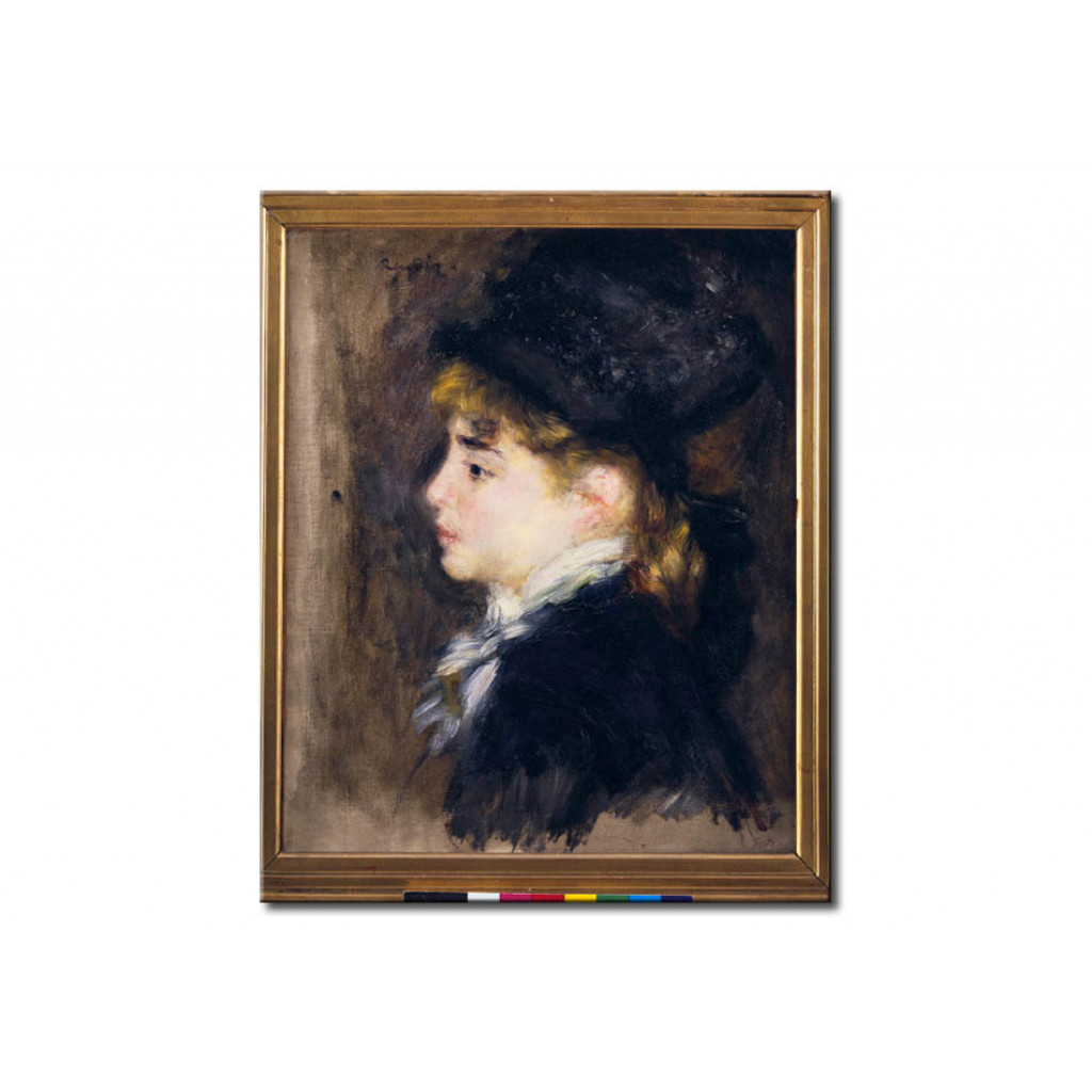 Schilderij  Pierre-Auguste Renoir: Portrait Dit De Margot