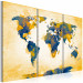 Quadro moderno Four corners of the World - triptych 55455 additionalThumb 2
