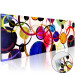 Acrylic Print Rainbow Circles [Glass] 93155