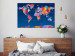 Ozdobna tablica korkowa Mapa świata: Artystyczna fantazja 95955 additionalThumb 4