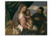 Riproduzione quadro Mary with Child, Saint Catherine of Alexandria and the donour Michele Spaventi 109265