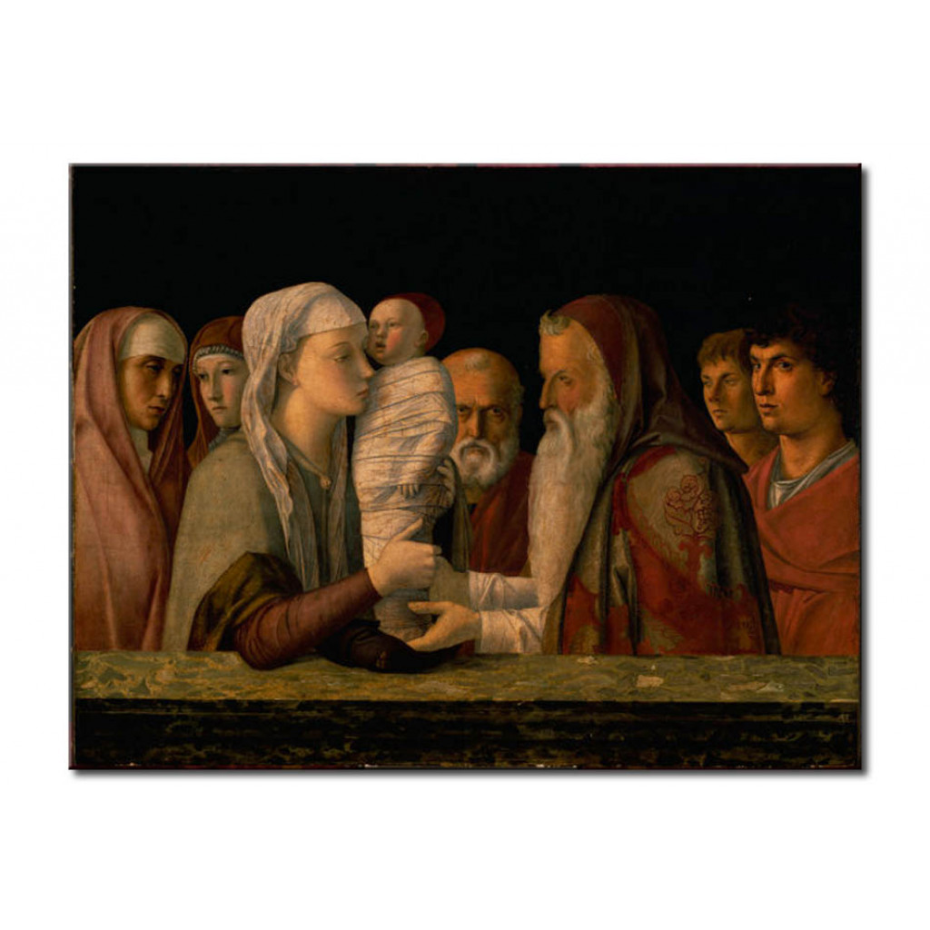 Schilderij  Giovanni Bellini: Presentation In The Temple