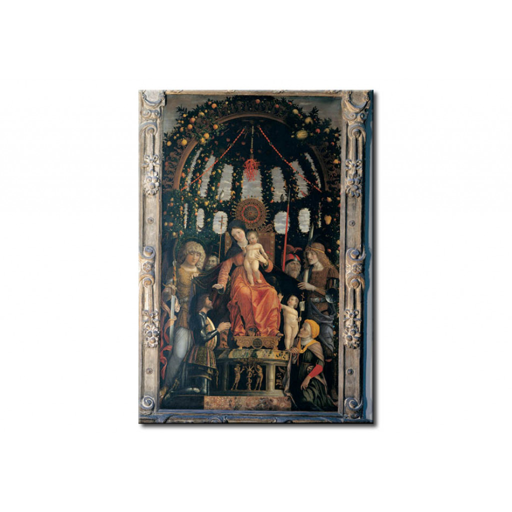Schilderij  Andrea Mantegna: Madonna Della Vittoria