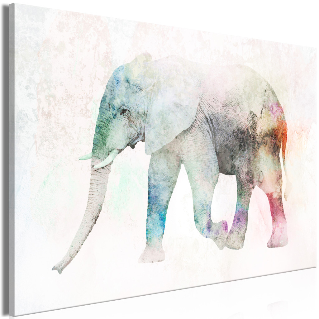 Schilderij Painted Elephant [Large Format]