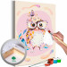 Malen nach Zahlen Set für Kinder Owl Chic 134965