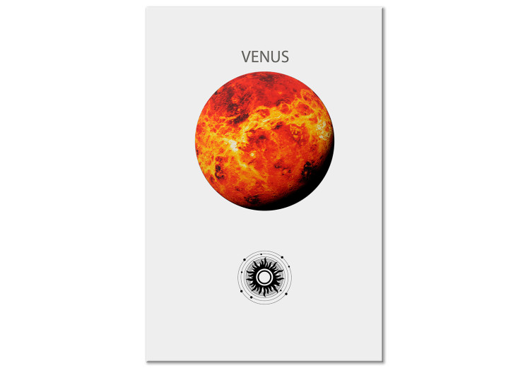 Tableau sur toile Venus II - The Brightest Planet in the Solar System
