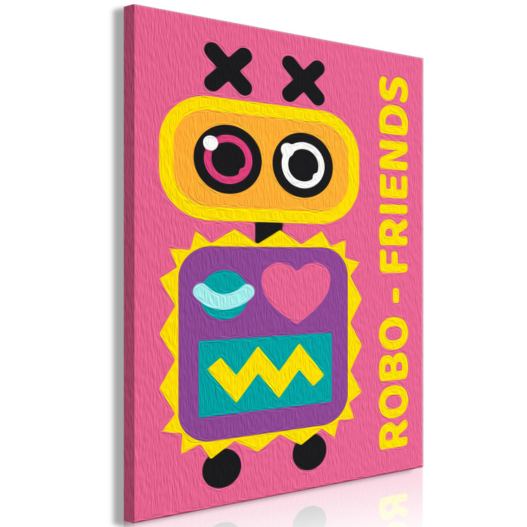 Painting Kit for Children Robo-Friends - Fantastic Character From Geometric Shapes 149765 additionalImage 4