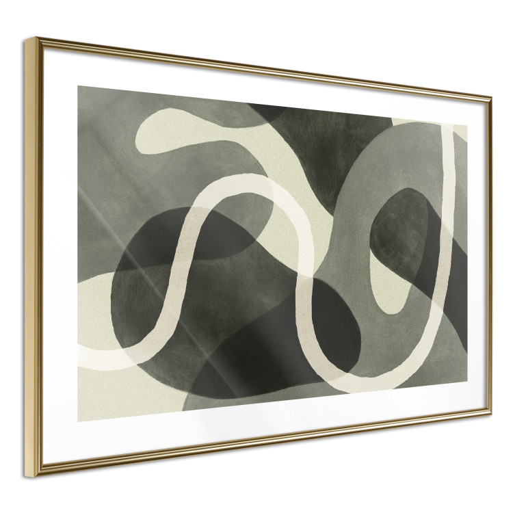 Wall Poster Sage Spots - Geometric Forms in Shades of Green 150065 additionalImage 7