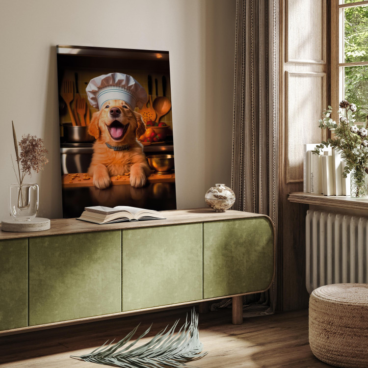 Tavla AI Golden Retriever Dog - Cheerful Animal in the Role of a Cook - Vertical 150265 additionalImage 5