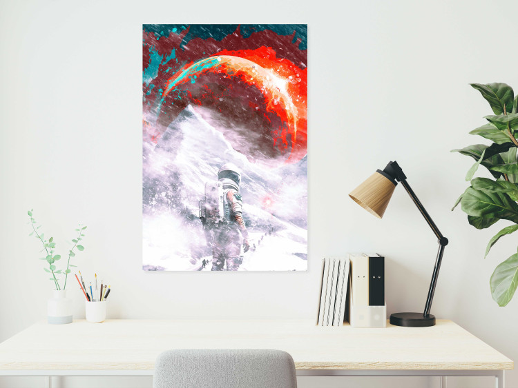 Canvas Art Print Journey Into the Unknown - An Apocalyptic Science Fiction Odyssey 150565 additionalImage 3