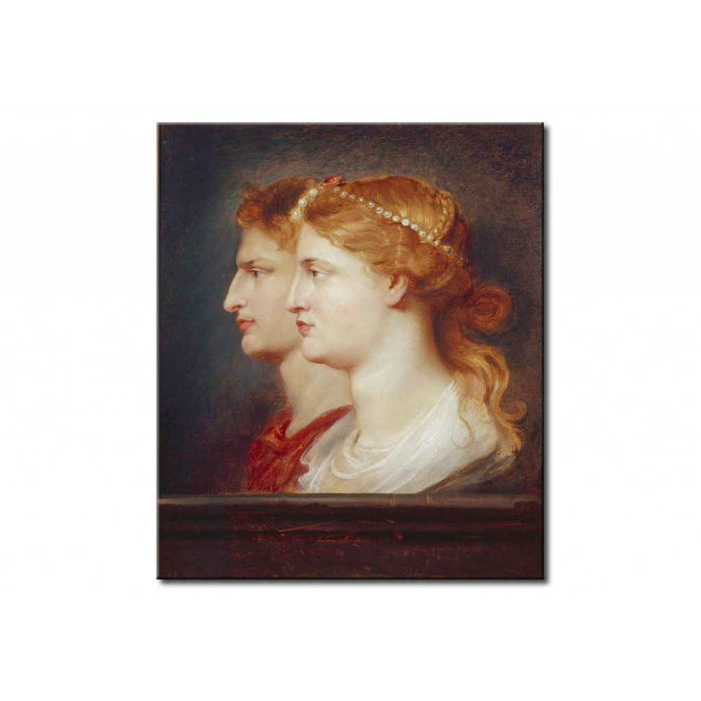 Schilderij  Peter Paul Rubens: Tiberius And Agrippina