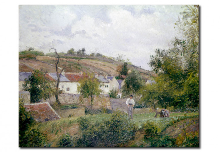 Réplica de pintura Un pueblo cerca de Pontoise 53565
