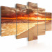 Canvas Art Print Sea: Beautiful Sunset 97965 additionalThumb 2