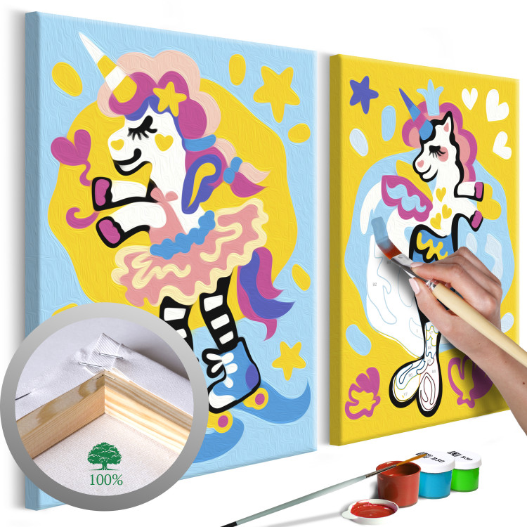 Set para pintar para niños Unicornios divertidos 107275
