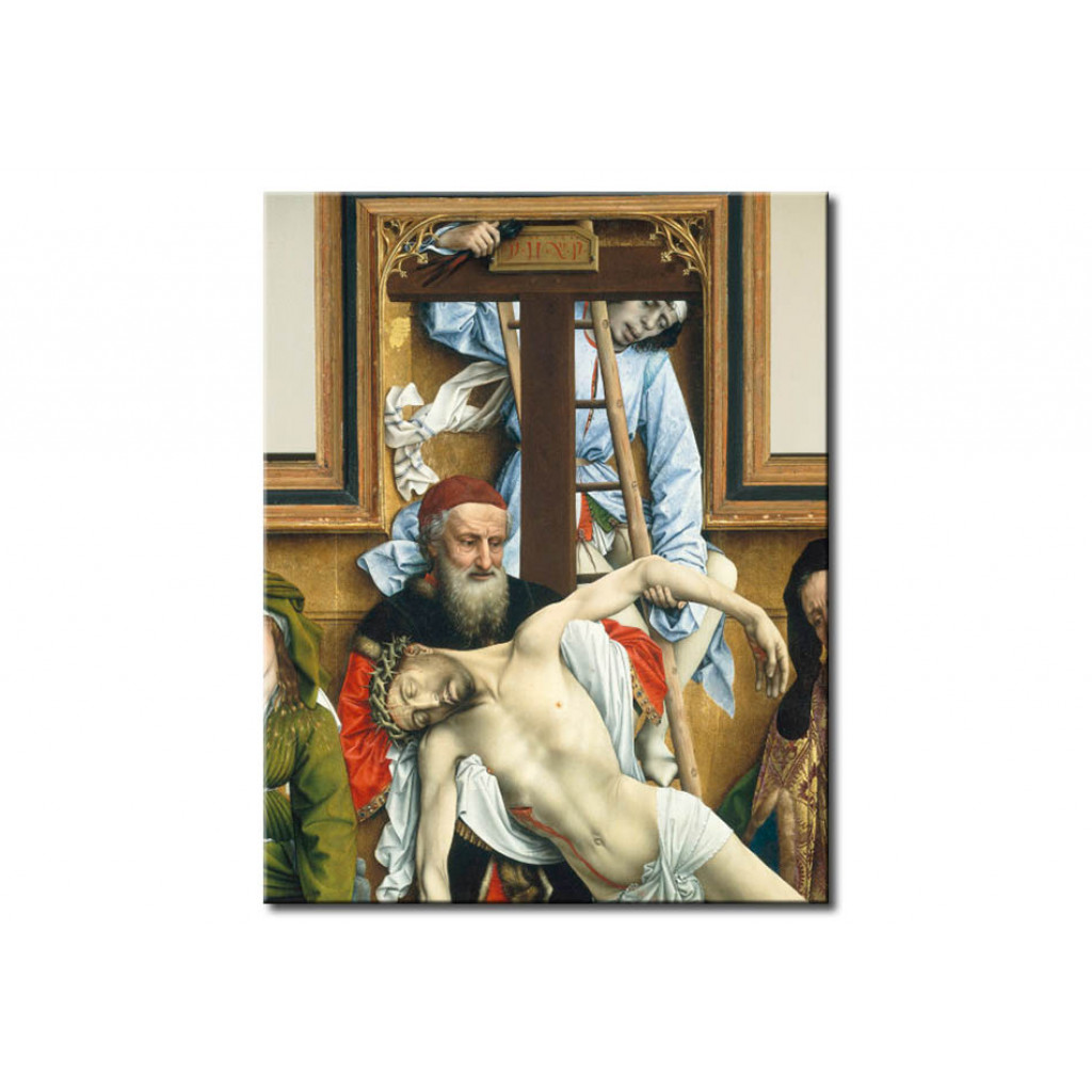 Schilderij  Rogier Van Der Weyden: Descent From The Cross