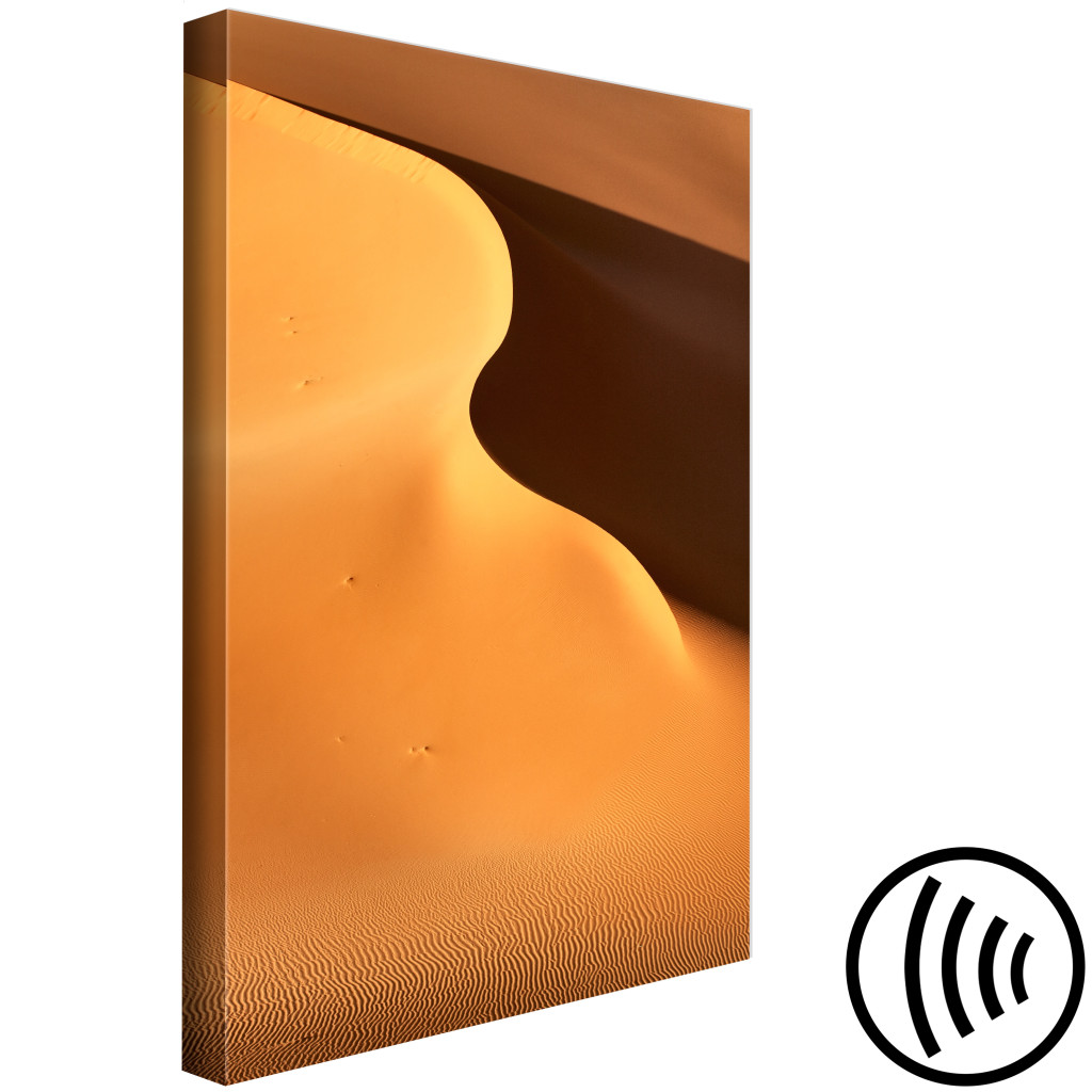 Obraz Pustynna Wydma - Jednobarwny, Minimalistyczny Pejzaż Z Piaskiem