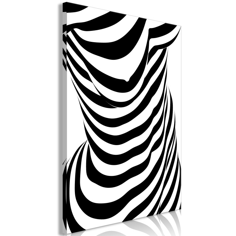 Canvas Print Zebra Woman (1 Part) Vertical 117075 additionalImage 2