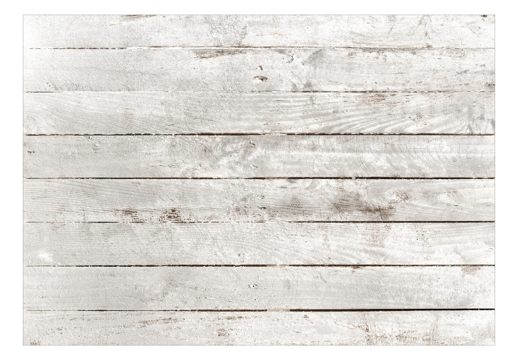 Carta da parati Decorative Planks - White Wood for a Wall in a Shabby Chic Style 145275 additionalImage 1