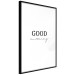 Poster Good Morning - Positive Minimalist Sentence on a White Background 146175 additionalThumb 7