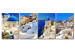 Toile déco Santorini - the white city 50575